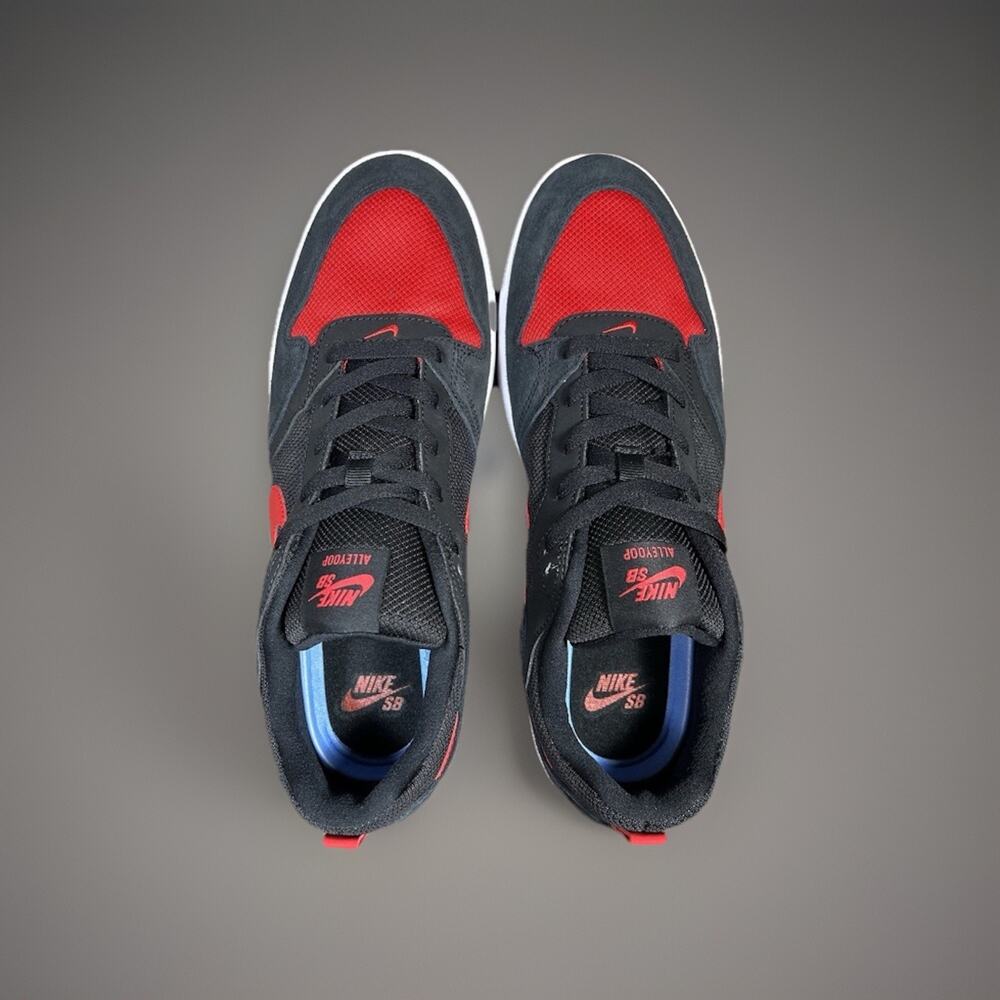 Nike SB Alleyoop Men's Size 13 Black Uni. Red Skateboarding Active Casual NWHOB - Picture 4 of 8